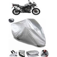 Coverplus Triumph Tiger 1200 Alpine Edition Arka Çanta Uyumlu Su Geçirmez Gri Motosiklet Brandası