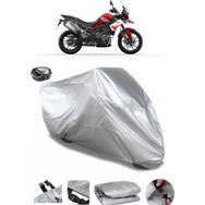 Coverplus Triumph Tiger 900 Arka Çanta Uyumlu Su Geçirmez Gri Motosiklet Brandası