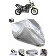 Coverplus Triumph Tiger 900 Rally Arka Çanta Uyumlu Su Geçirmez Gri Motosiklet Brandası