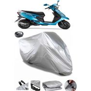 Coverplus TVS Scooty Zest 110 Gri Su Geçirmez Motosiklet Brandası