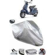 Coverplus Vespa 946 125 IE Arka Çanta Uyumlu Su Geçirmez Gri Motosiklet Brandası