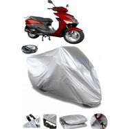 Coverplus Volta RS5 Arka Çanta Uyumlu Su Geçirmez Gri Motosiklet Brandası