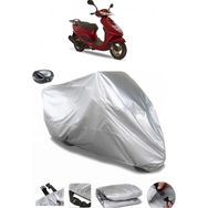 Coverplus Yamaha Cygnus L Arka Çanta Uyumlu Su Geçirmez Gri Motosiklet Brandası
