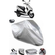 Coverplus Yamaha Cygnus X Arka Çanta Uyumlu Su Geçirmez Gri Motosiklet Brandası