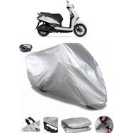 Coverplus Yamaha D'elight Arka Çanta Uyumlu Su Geçirmez Gri Motosiklet Brandası