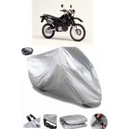 Coverplus Yamaha DT 125 R Arka Çanta Uyumlu Su Geçirmez Gri Motosiklet Brandası