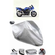 Coverplus Yamaha FZS600 Gri Arka Çanta Uyumlu Su Geçirmez Motosiklet Brandası