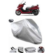 Coverplus Yamaha Majesty 125 Gri Arka Çanta Uyumlu Su Geçirmez Motosiklet Brandası