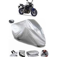 Coverplus Yamaha MT-07 ABS Arka Çanta Uyumlu Su Geçirmez Gri Motosiklet Brandası