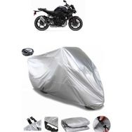 Coverplus Yamaha MT-10 Arka Çanta Uyumlu Su Geçirmez Gri Motosiklet Brandası