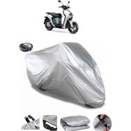 Coverplus Yamaha Neos Arka Çanta Uyumlu Su Geçirmez Gri Motosiklet Brandası