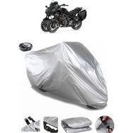 Coverplus Yamaha Niken GT Arka Çanta Uyumlu Su Geçirmez Gri Motosiklet Brandası