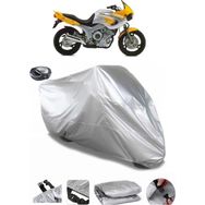 Coverplus Yamaha TDM 850 Arka Çanta Uyumlu Su Geçirmez Gri Motosiklet Brandası