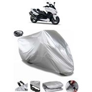 Coverplus Yamaha Tmax 500 Arka Çanta Uyumlu Su Geçirmez Gri Motosiklet Brandası