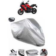 Coverplus Yamaha Tracer 900 Arka Çanta Uyumlu Su Geçirmez Gri Motosiklet Brandası