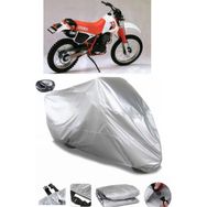 Coverplus Yamaha TT 600 E Arka Çanta Uyumlu Su Geçirmez Gri Motosiklet Brandası