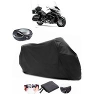 Coverplus Yamaha Venture Royal Arka Çanta Uyumlu Lüx Premium Kalite Siyah Motosiklet Branda