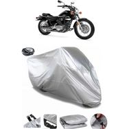 Coverplus Yamaha Virago XV 250 Arka Çanta Uyumlu Su Geçirmez Gri Motosiklet Brandası