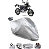 Coverplus Yamaha WR 125 X Arka Çanta Uyumlu Su Geçirmez Gri Motosiklet Brandası