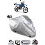 Coverplus Yamaha WR 250 R Arka Çanta Uyumlu Su Geçirmez Gri Motosiklet Brandası