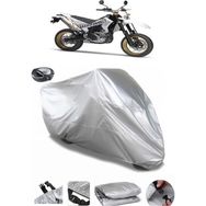 Coverplus Yamaha WR 250 X Arka Çanta Uyumlu Su Geçirmez Gri Motosiklet Brandası
