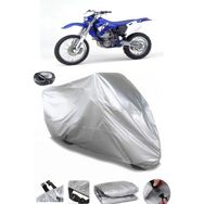Coverplus Yamaha WR 426 F Arka Çanta Uyumlu Su Geçirmez Gri Motosiklet Brandası