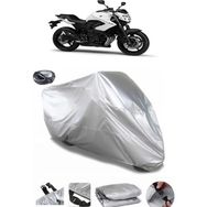 Coverplus Yamaha XJ 6 Diversion F Arka Çanta Uyumlu Su Geçirmez Gri Motosiklet Brandası