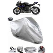 Coverplus Yamaha YZF R1M Arka Çanta Uyumlu Su Geçirmez Gri Motosiklet Brandası