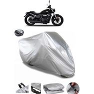 Coverplus Yuki Funrider 125 Arka Çanta Uyumlu Su Geçirmez Gri Motosiklet Brandası