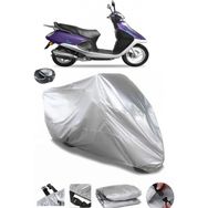 Coverplus Yuki JJ50QT Picasso 50 Arka Çanta Uyumlu Su Geçirmez Gri Motosiklet Brandası