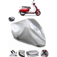 Coverplus Yuki Risotto 50-125 Arka Çanta Uyumlu Su Geçirmez Gri Motosiklet Brandası