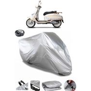 Coverplus Yuki Route 110 Arka Çanta Uyumlu Su Geçirmez Gri Motosiklet Brandası