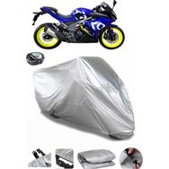 Coverplus Yuki Taro GP1 Arka Çanta Uyumlu Su Geçirmez Gri Motosiklet Brandası