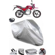 Coverplus Yuki YK 150-9 Goldfox Arka Çanta Uyumlu Su Geçirmez Gri Motosiklet Brandası