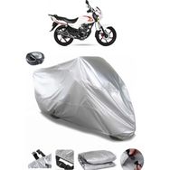 Coverplus Yuki YK 150-G Üstad Arka Çanta Uyumlu Su Geçirmez Gri Motosiklet Brandası