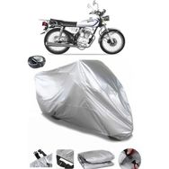 Coverplus Yuki YK-180M Modify Arka Çanta Uyumlu Su Geçirmez Gri Motosiklet Brandası