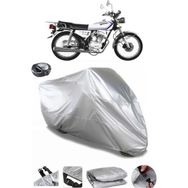 Coverplus Yuki YK100-5 Arka Çanta Uyumlu Su Geçirmez Gri Motosiklet Brandası