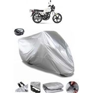 Coverplus Yuki YK125-15 Arka Çanta Uyumlu Su Geçirmez Gri Motosiklet Brandası