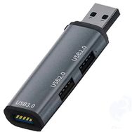CoverZone 2 Adet Usb 2.0 1 Adet Usb 3.0 Usb Çoklayıcı 3 Port Hub