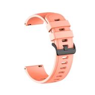 CoverZone Amazfit GTR 2E 47 mm Solid Color Spor Termoplastik Açık Pembe Kordon