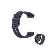 CoverZone Amazfit T-Rex 2 Solitude Spor Profesyonel Silikon Lacivert Kordon