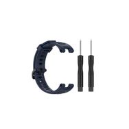 CoverZone Amazfit T-Rex Solitude Spor Profesyonel Silikon Lacivert Kordon