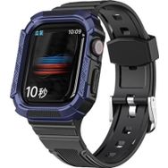 CoverZone Apple Watch 3 Double Protect 38-40 mm Firmino Antishok Lacivert Kordon