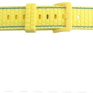 CoverZone Apple Watch 3 Sarı 42-44 mm Uyumlu Delikli Vlahovic Dikişli Tokalı Kordon