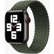 CoverZone Apple Watch 38 mm Braid Small Yeşil Kordon