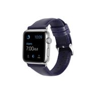 CoverZone Apple Watch 38 mm Lacivert Deri Kordon