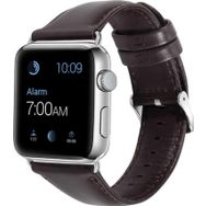 CoverZone Apple Watch 38 mm Siyah Deri Kordon