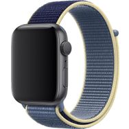 CoverZone Apple Watch 38 mm Uyumlu Alaska Mavi Spor Loop Kordon