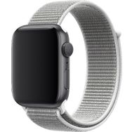 CoverZone Apple Watch 38 mm Uyumlu Beyaz-Gri Spor Loop Kordon