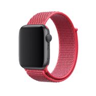 CoverZone Apple Watch 38 mm Uyumlu Frambuaz Spor Loop Kordon